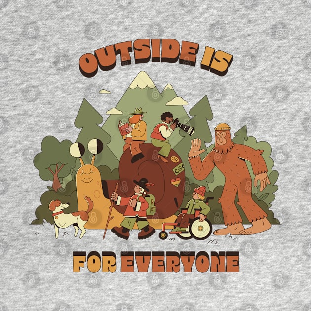 Outside Is For Everyone by Slow Hike Collective